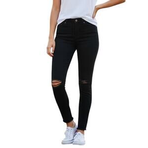 Uniqlo Black Skinny Jeans, W28